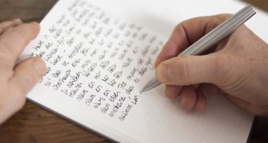 Free Writing in Notizbüchern und mit Schreibgeräten von Hahnemühle zur langen Nacht des Schreibens