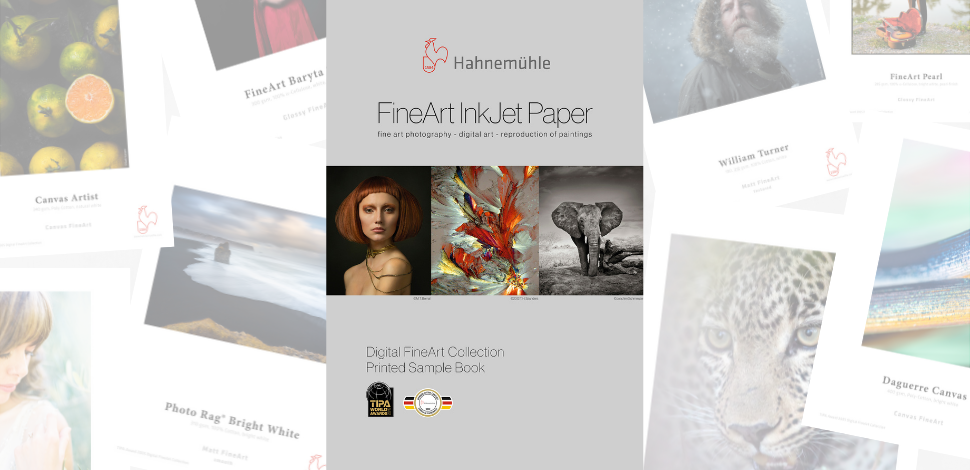 Blogheader – Printed Sample Book Neue Motive im Hahnemühle Musterbuch