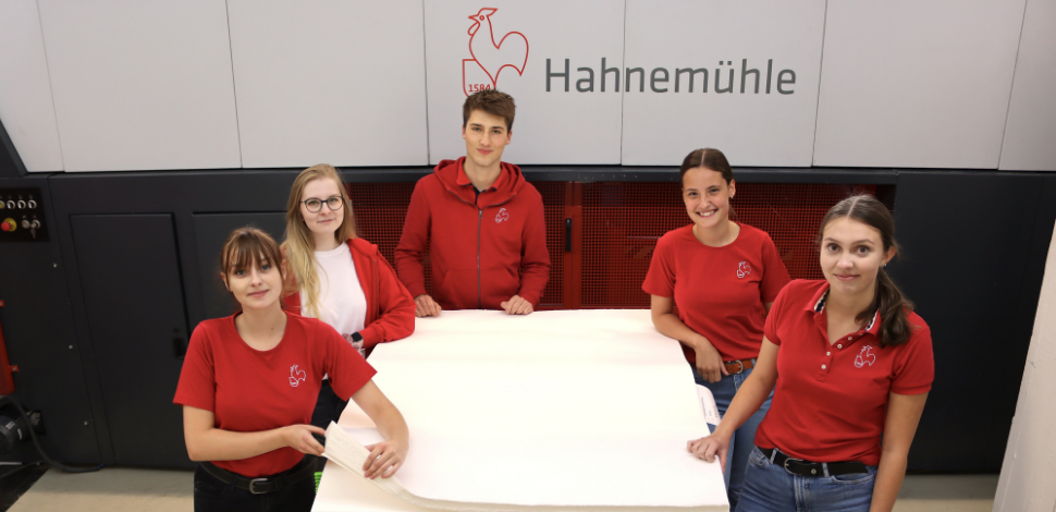 Hahnemühle Azubis 2021 Hahnemühle Azubis 2021