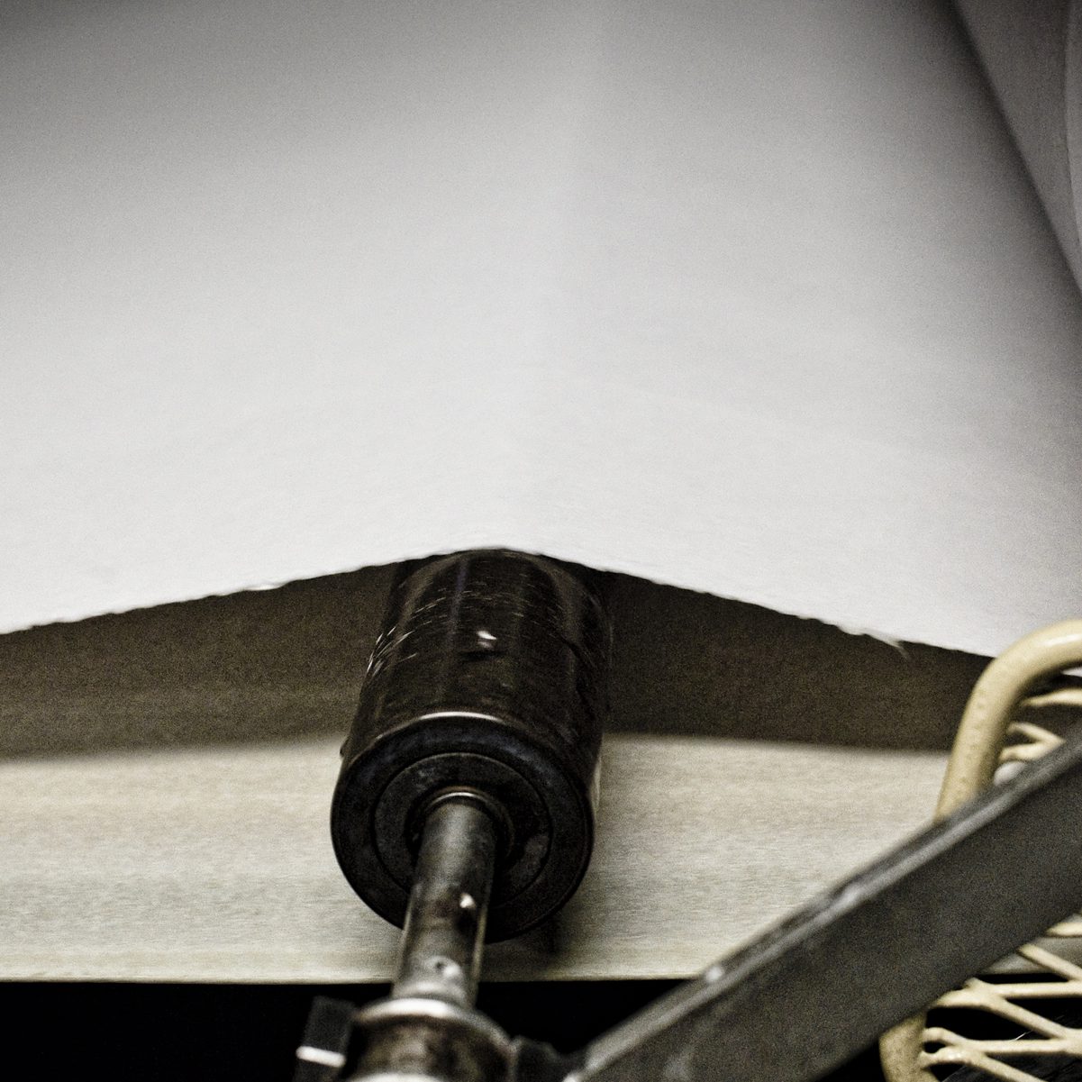 Hahnemühle Papierbahn in der Papierproduktion