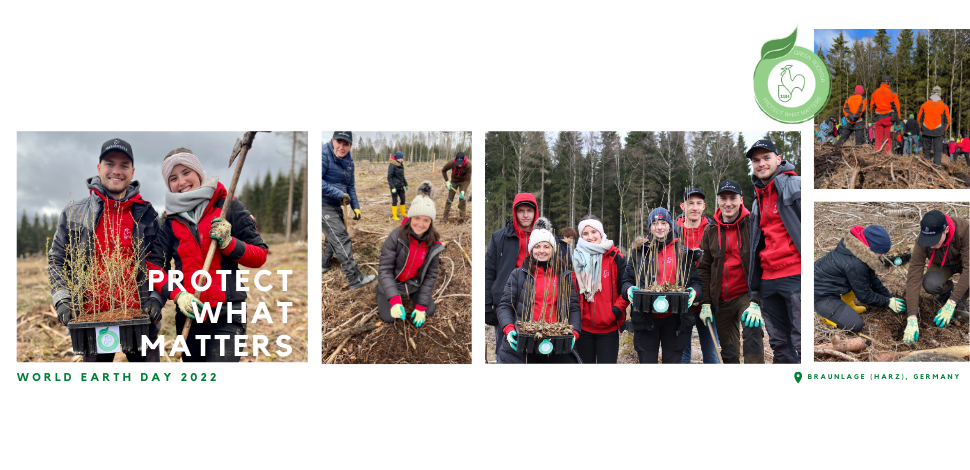 World Earth Day 2022 Baumpflanzaktion von Hahnemühle Azubis World Earth Day 2022 Baumpflanzaktion von Hahnemühle Azubis