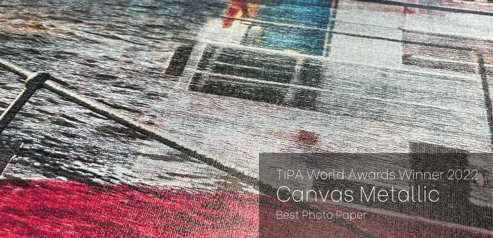 Canvas Metallic wins TIPA Award 2022 for Best Photo Paper