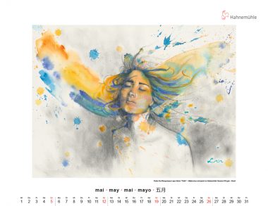 Hahnemühle Kunstkalender 2024 Mai Pedro de Albuquerque Lapa Junior