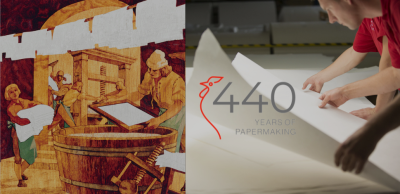 Hahnemühle 440 Years of Papermaking Hahnemühle ist seit 440 Jahren Hersteller feinster Papiere für Künstler, Fotografen, Buchdrucker, die Wissenschaft und Industie
